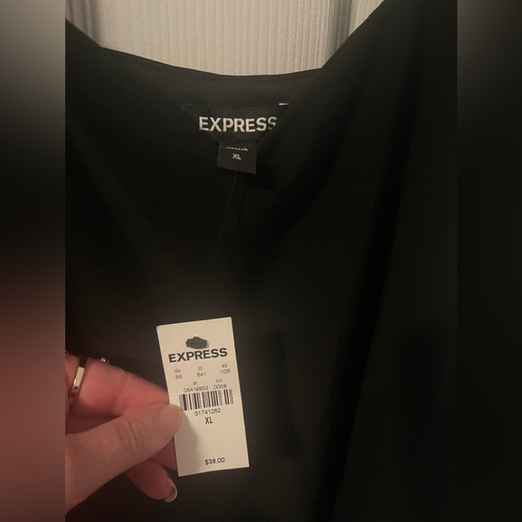 NWT Express Sleeveless Black Top XL - Picture 4 of 6